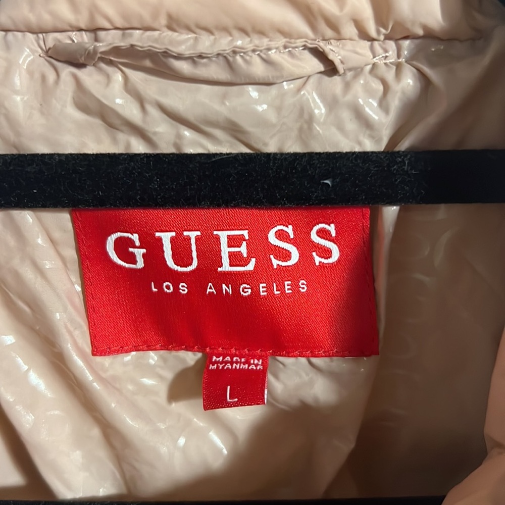 Blush pink jacket with rose gold zipper - Picture 7 of 11